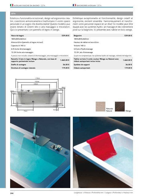 Catalogo/Listino Bagno-Wellness