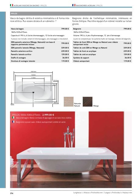 Catalogo/Listino Bagno-Wellness