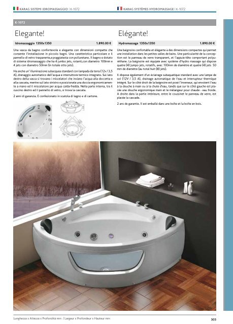 Catalogo/Listino Bagno-Wellness