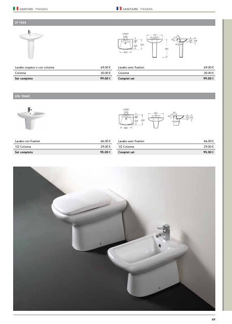 Catalogo/Listino Bagno-Wellness