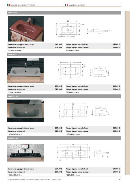 Catalogo/Listino Bagno-Wellness