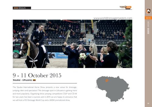 World Dressage Masters Guide 2015