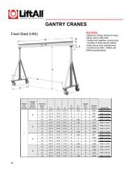 gantry cranes - Lift-All