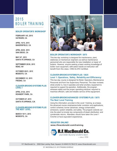 Boiler Training Online