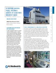 Updated Controls on a Historic Boiler at NASA Ames Facility