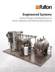 Fulton Thermal Fluid Heater Engineering Brochure - RF MacDonald ...