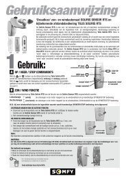 Soliris sensor RTS - Unizon Zonweringen