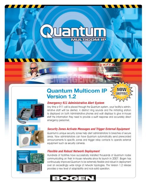 Quantum Version 1 2 Bogen Engineered Systems