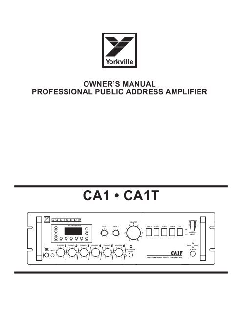 CA1 â¢ CA1T - Full Compass