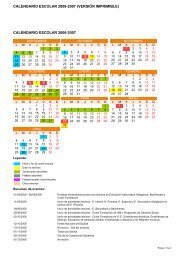 Calendario Escolar 2006 2007 Educastur Princast princast calendario escolar