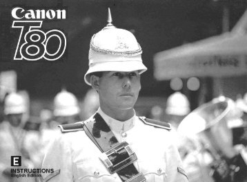 Canon T80 Instructions - Paradesquare.ca