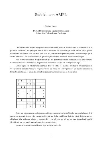 Sudoku Puzzle