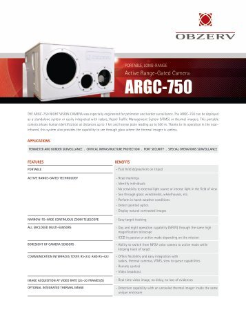 ARGC-750 - OBZERV