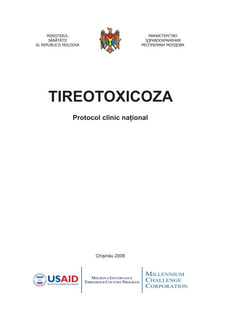 Protocol clinic naÅ£ional: âTireotoxicozaâ - AcasÄ - Ministerul SÄnÄtÄÅ£ii