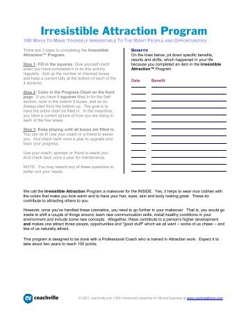 Coaching Forms - CoachVille