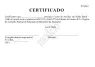 CERTIFICADO - CRO/RS