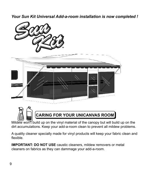 Your Sun Kit Universal Ad