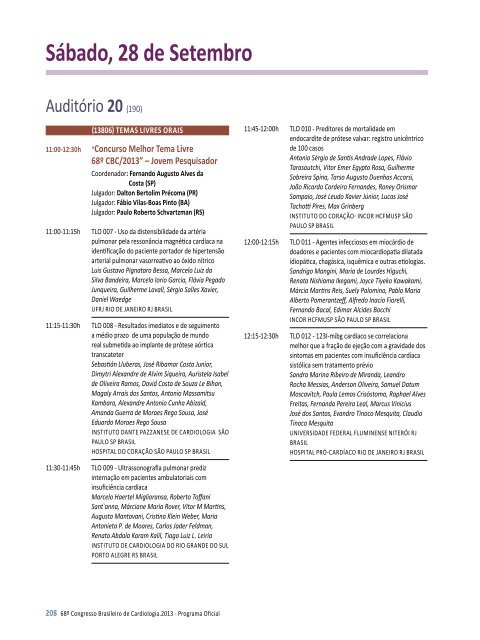 Download do Programa Final completo - 66 Congresso Brasileiro ...