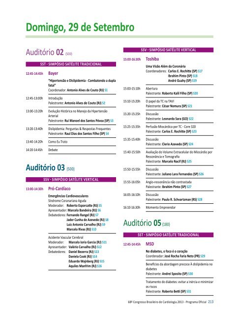 Download do Programa Final completo - 66 Congresso Brasileiro ...