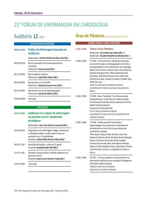 Download do Programa Final completo - 66 Congresso Brasileiro ...