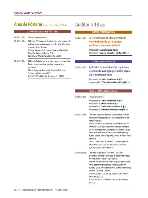 Download do Programa Final completo - 66 Congresso Brasileiro ...