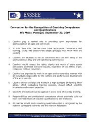 Rio Maior Convention - International Council for Coach Education