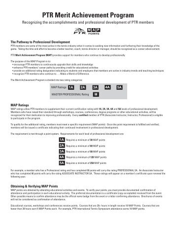 Printable View - Professional Tennis Registry