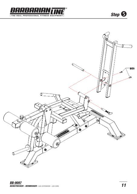 BB-9097 BEINSTRECKER - BEINBEUGER ... - Megafitness-Shop