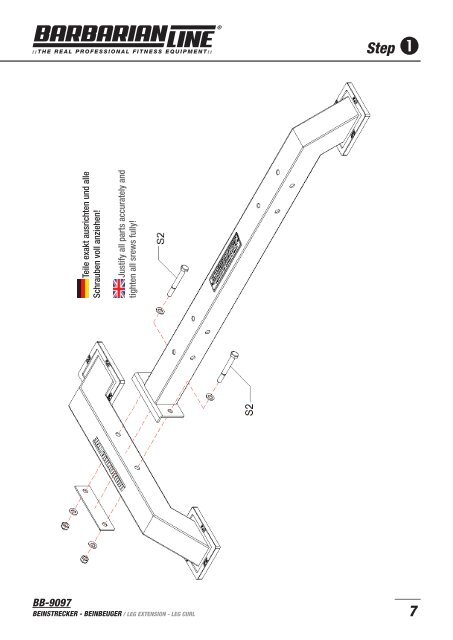 BB-9097 BEINSTRECKER - BEINBEUGER ... - Megafitness-Shop