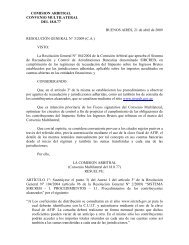 rg.03 2009 - sircreb - Comisión Arbitral del Convenio Multilateral