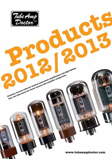TAD – Products 2012 /2013 - MusicData
