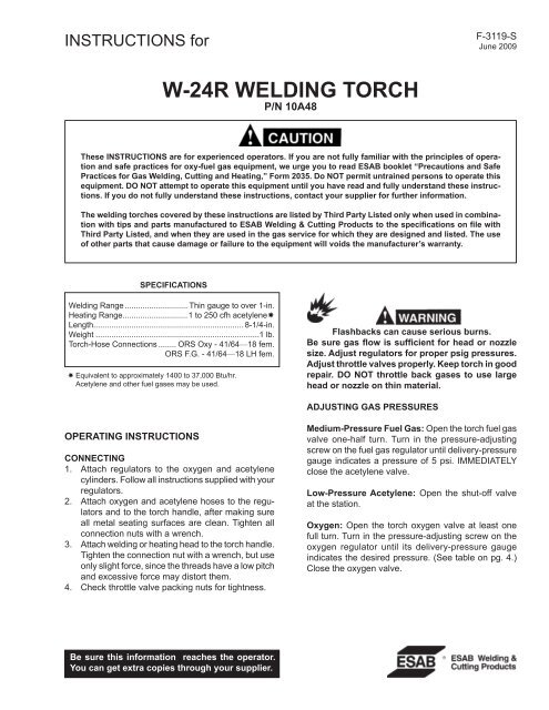 Safety Topic: Acetylene and LP-Gas Leaking Cylinders — Central Welding  Supply