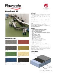 to download the Flowfresh RT Brochure - Industrial Epoxy Flooring ...