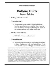 AB9 Anti-Bullying poster 2012-2013 - Jurupa Unified School District