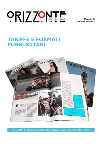 Rivista Orizzonte Magazine Febbraio 2015