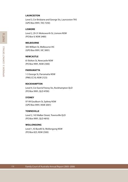 View Part 8 - Appendices (PDF Size - 119 KB) - Family Court of ...