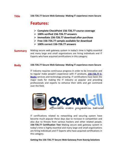 156-836 Examsfragen
