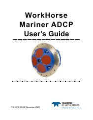 Mariner User's Guide