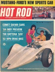 from Hot Rod Magazine, May 1964 Vol. 17 No. 5 1 of 8 - Comet East