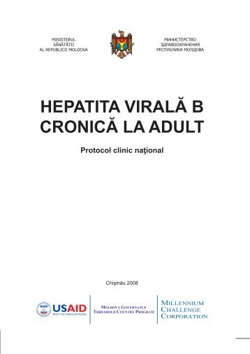 HEPATITA VIRALÄ B CRONICÄ LA ADULT - Ministerul SÄnÄtÄÅ£ii