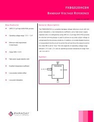 ftiic010 i2c bus interface controller - Faraday Technology Corporation