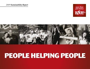 PEOPLE HELPING PEOPLE - BECU