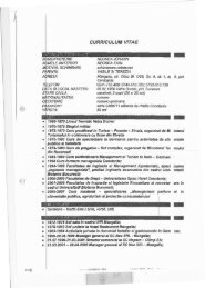 curriculum vitae - oil terminal