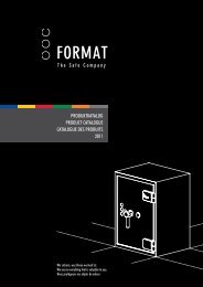 Format Tresor Produktkatalog 2011 - Euro Tresor Kft.