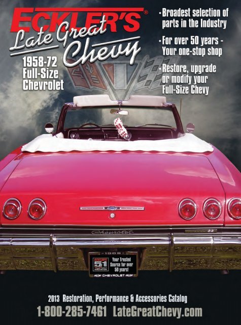 Complete Late Great Chevy Catalog - Ecklers Late Great Chevy