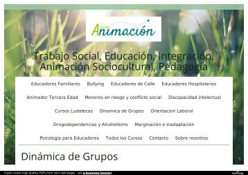 Curso Animador en Dinamica de Grupos