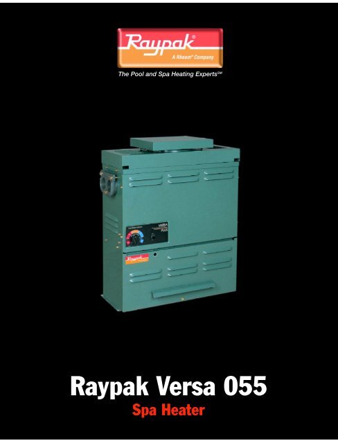 Raypak Versa 055 - H2Oco.com