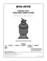 High Rate Sand Filters - Rick English - Swimming Pool Consultant