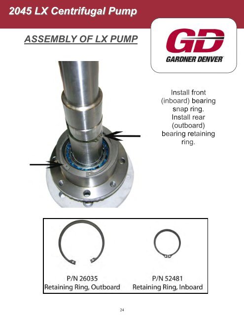 2045 LX Centrifugal Pump - QUINCIE Oilfield Products