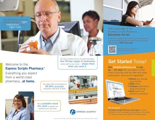 Express Scripts Promotional Flyer